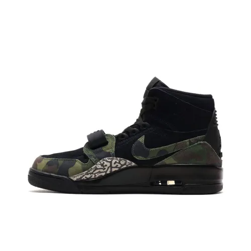 Jordan Legacy 312 Black Camo Green