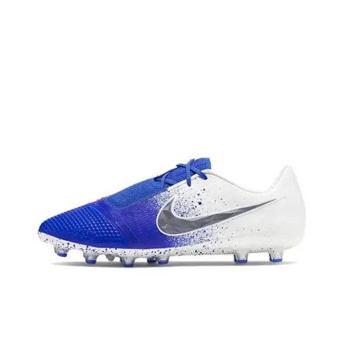 Nike Phantom Venom Soccer Shoes Unisex Low-Top Royal Blue/White