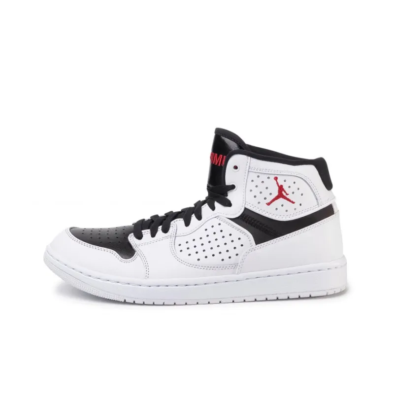 Jordan Access White Black University Red-0