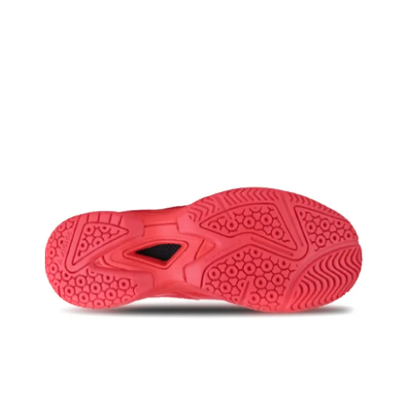 VICTOR Cushioning Anti Slip And Wear Resistant Low Top Badminton Shoes Unisex Red-2