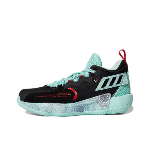 Adidas Dame 7 EXTPLY Black Clear Mint