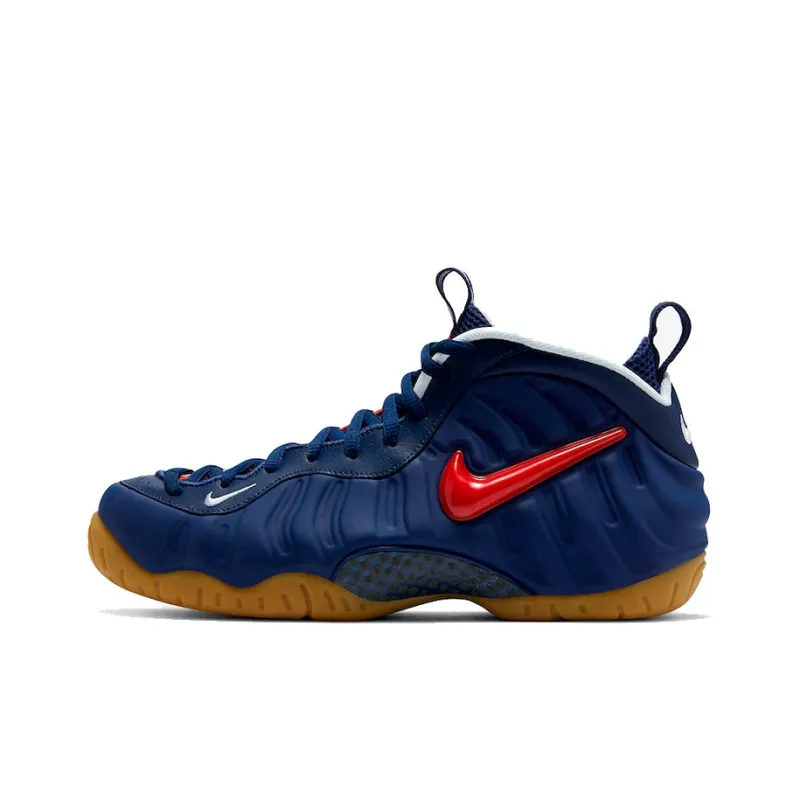 Nike Air Foamposite Pro Blue Void University Red-0