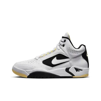 Nike Air Flight Lite Mid White Lemon Black White