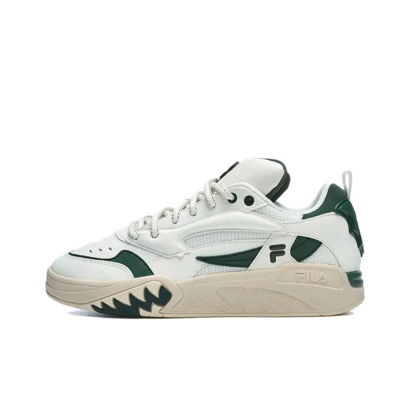 FILA FUSION Desperado Vintage Basketbal Shoes 'White Green'-0