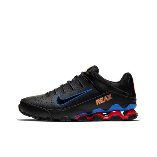 Nike Reax 8 Training Shoes Men Low-Top Black Blue Red