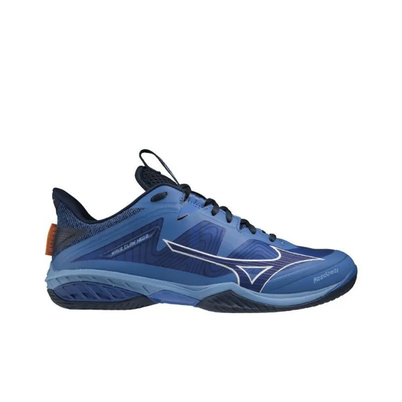 Mizuno Wave Claw Badminton Shoes Unisex Low Top Blue/Black-1