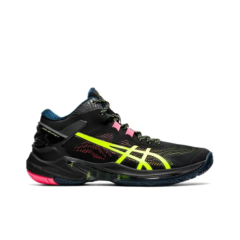 Asics Gel Burst 25 L.E. Running Shoes Black/Yellow-1