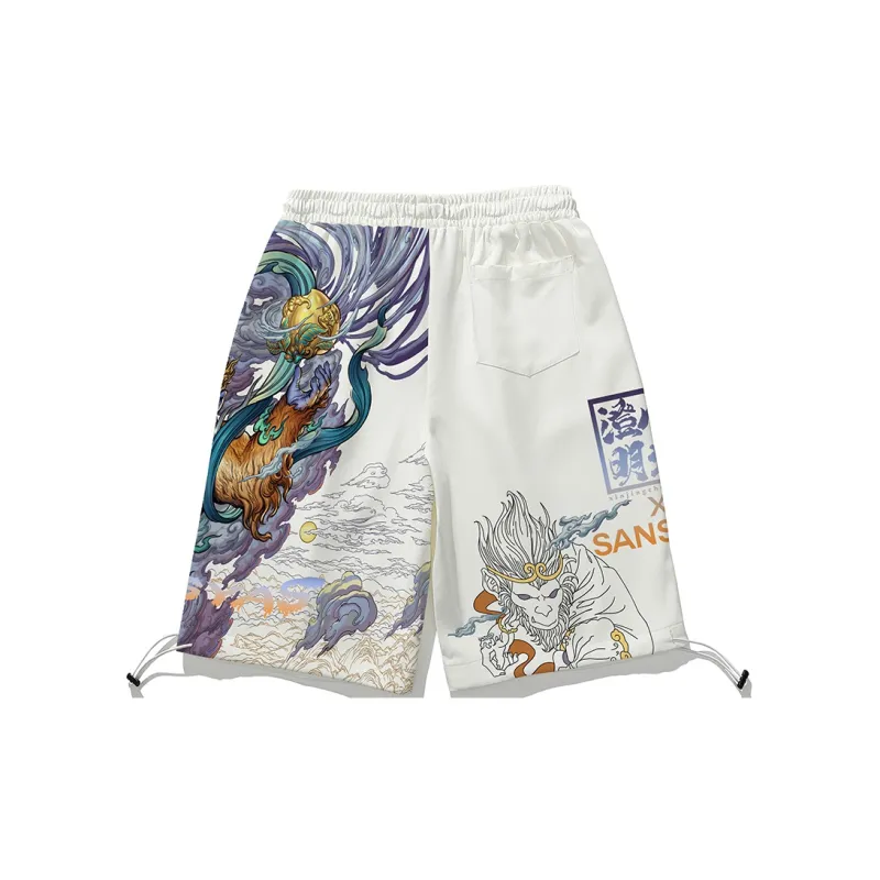 SANSYAS Casual Shorts Unisex-31