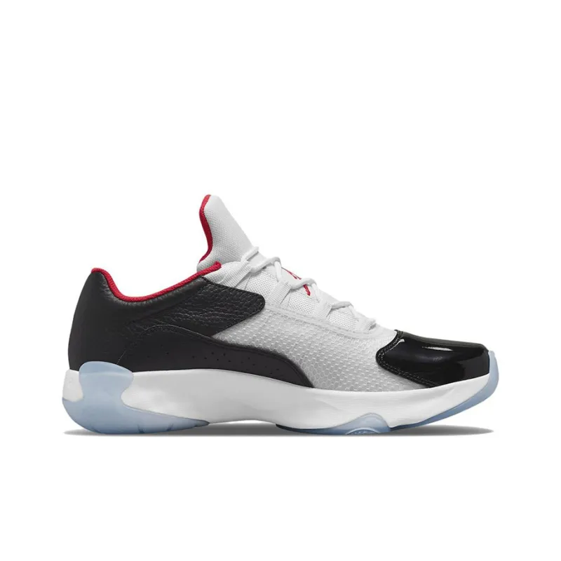 Jordan 11 Cmft Low White University Red Black-1