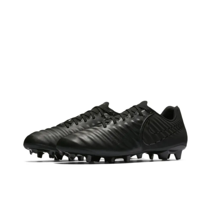 Nike Tiempo Ligera 6 Soccer Shoes Men Low-Top Black-2