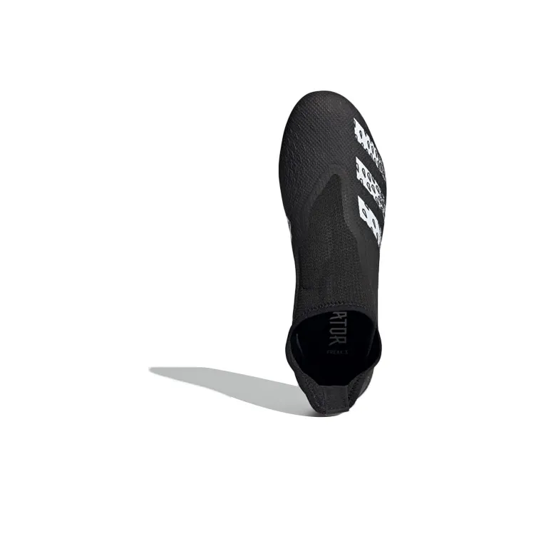 Adidas Predator Freak Laceless Fg Demonscale Black White-3