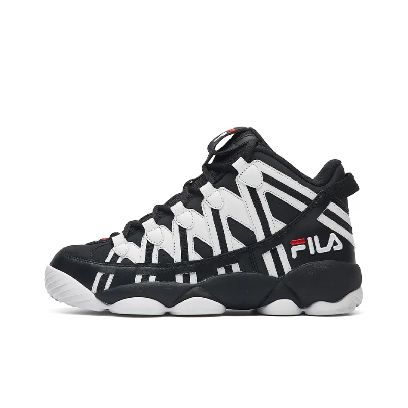 FILA Spaghetti Mid cut Black/White Women's-0