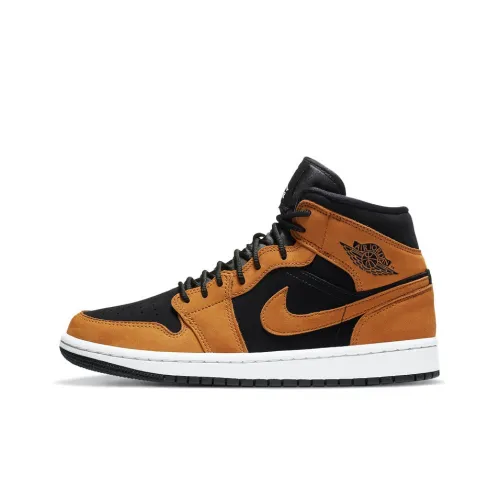 Jordan 1 Mid Desert Ochre Women's