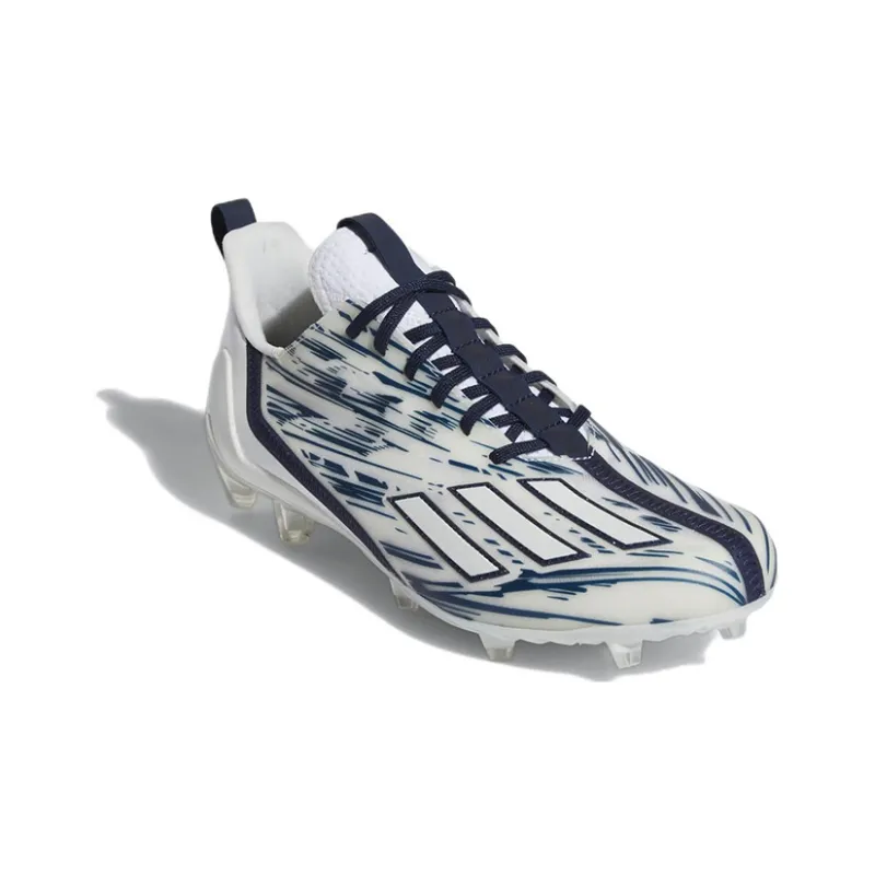 Adidas Adizero Cleats 'White Team Navy Blue'-2