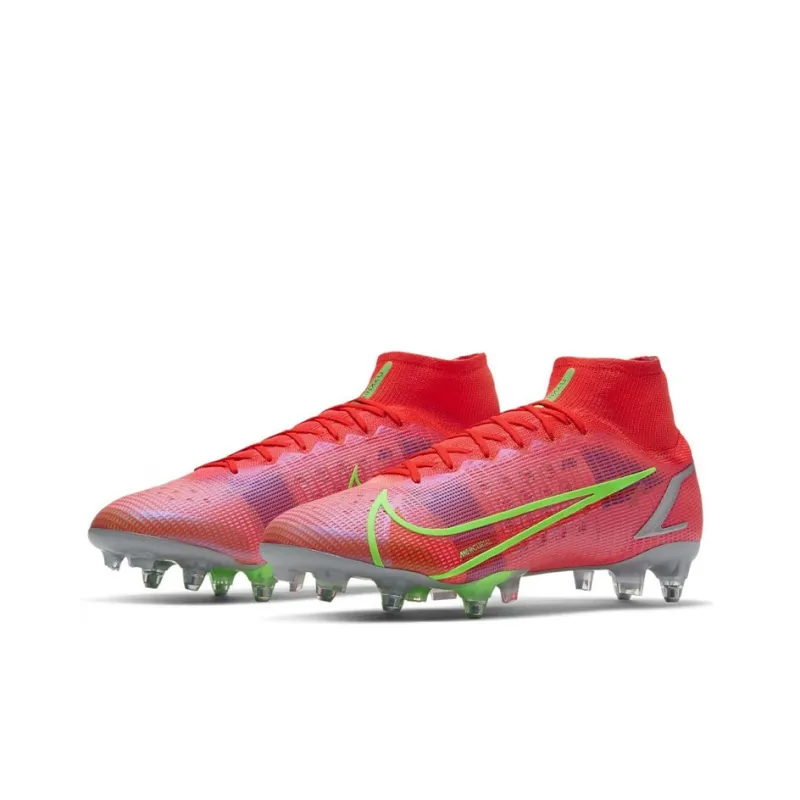 Nike Mercurial Superfly 8 Elite SG PRO Ac Soccer Shoes 'Red Orange'-2