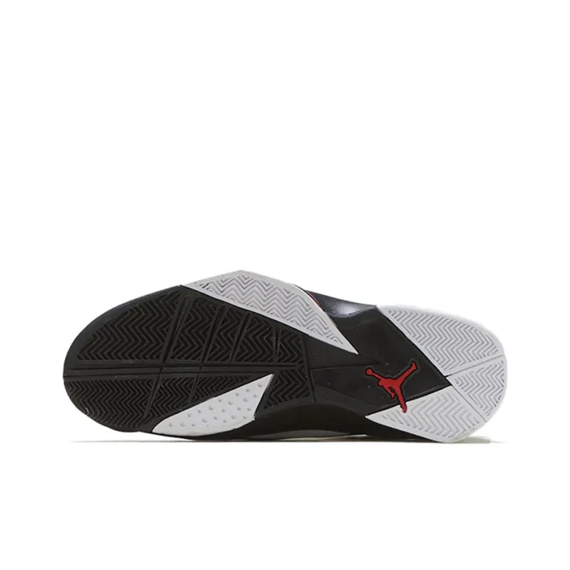 Jordan True Flight Black Varsity Red Wolf Grey-3