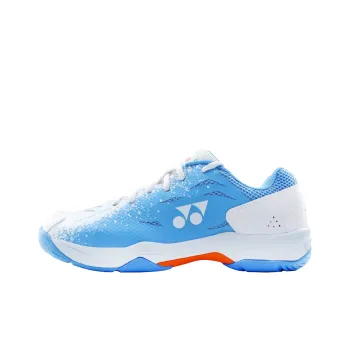 YONEX Power Cushion Low Top Badminton Shoes Unisex White Sky Blue
