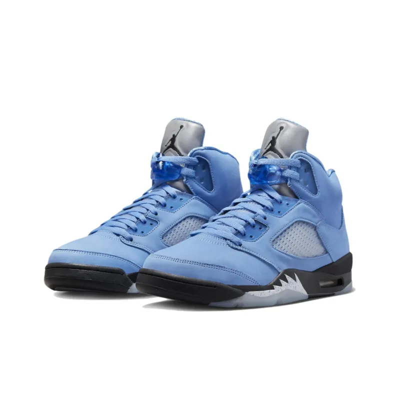 JORDAN 5 Retro Unc University Blue-2