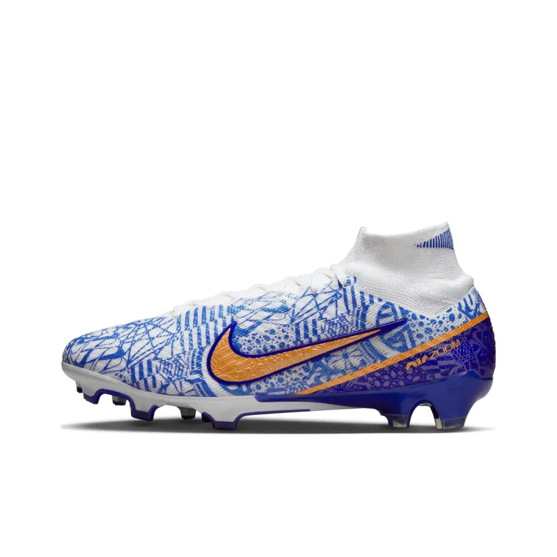 Nike Zoom Mercurial Superfly 9 Elite CR7 Fg Azulejo-0