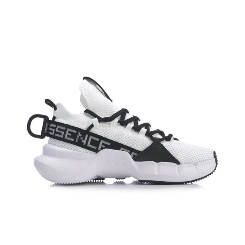 LINING Essence II Lace Up WMNS Lifestyle Shoes - White/Black-1