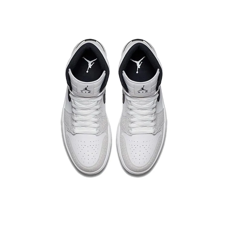 JORDAN 1 Retro White Elephant Print-3