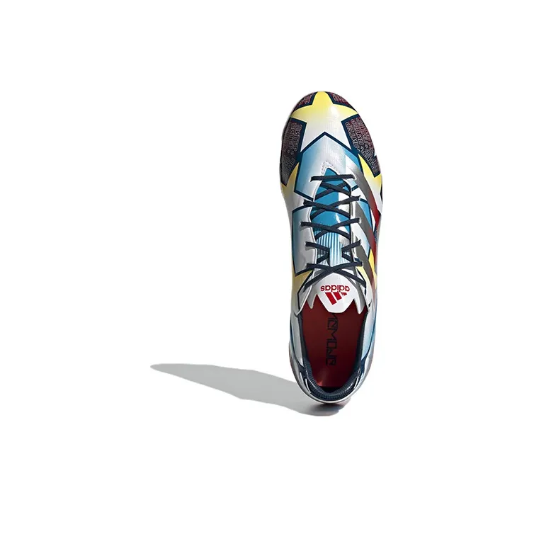 Adidas Gamemode Soccer Shoes Unisex Low-Top Red Blue-4