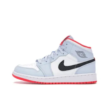 Jordan 1 Mid GS Half Blue