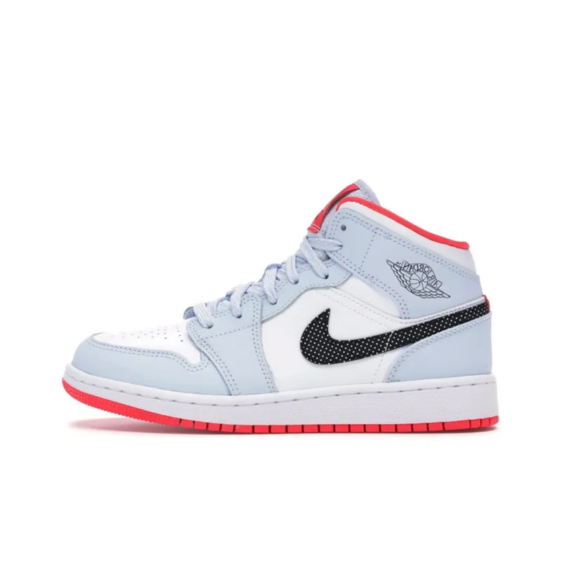 Jordan 1 Mid GS Half Blue-0