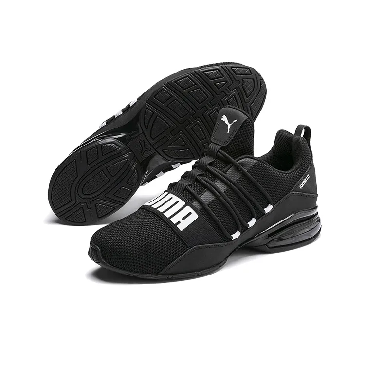 PUMA Cell Regulate Woven Low top Running Shoes Black/White-4