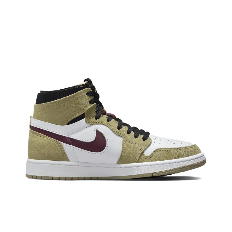 Air Jordan 1 Zoom Comfort 'Neutral Olive Cherrywood'-1