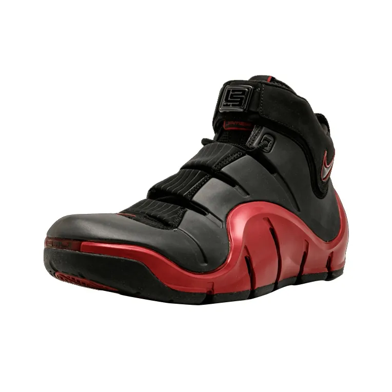 Nike LeBron 4 Black Crimson-2