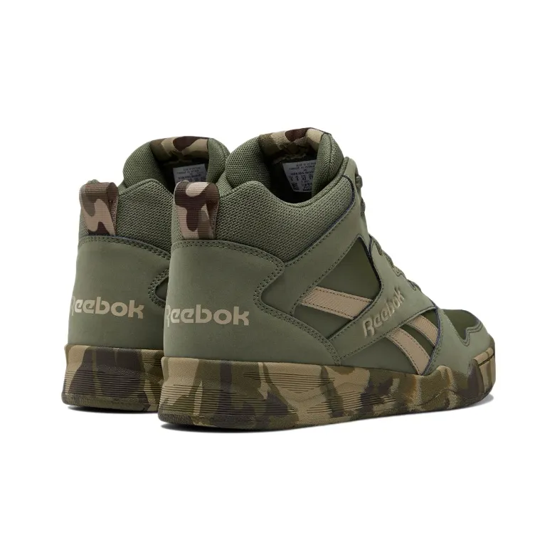 Reebok Royal BB4500 Hi Anti-Slip Wear-Resistant Mid-Top Vintage Basketball Shoes Men's Army Green-3
