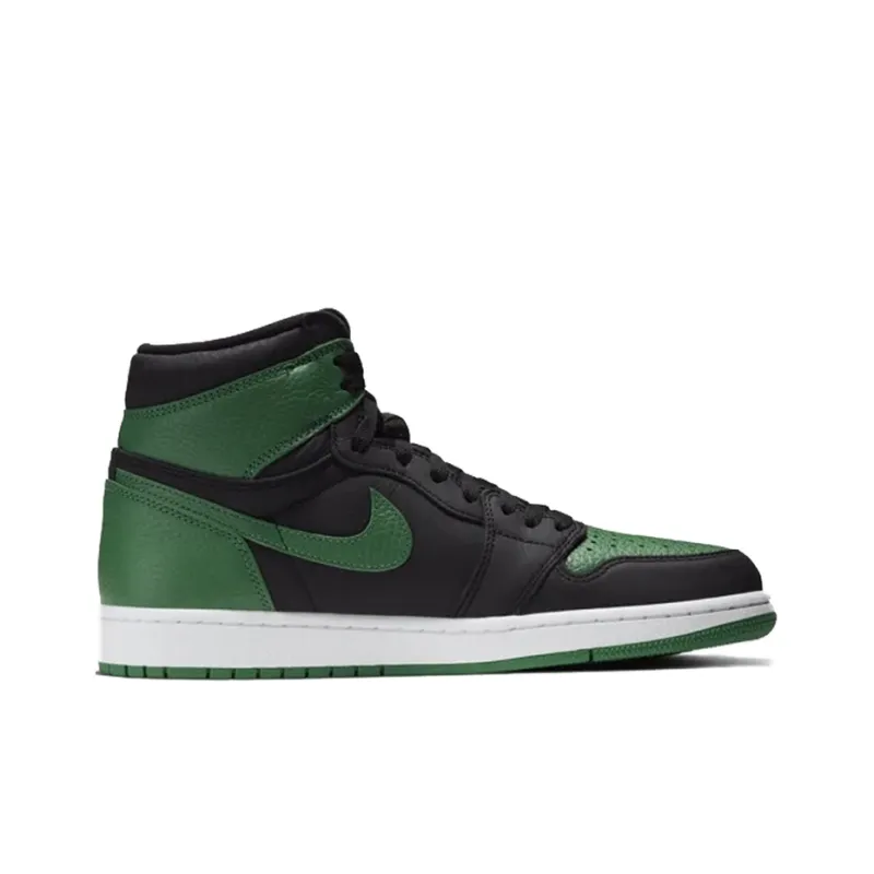 Jordan 1 Retro High Pine Green Black-1