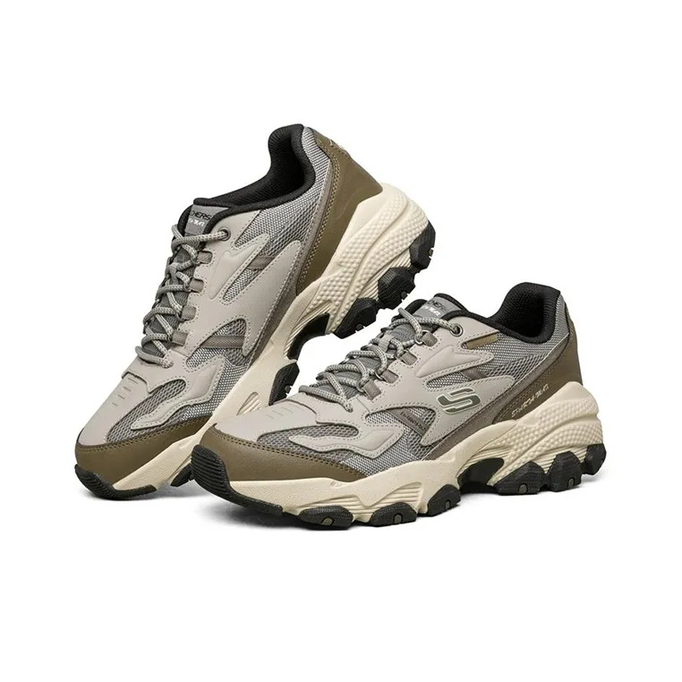 Skechers Sparta Max Running Shoes Men Low Top Olive-2