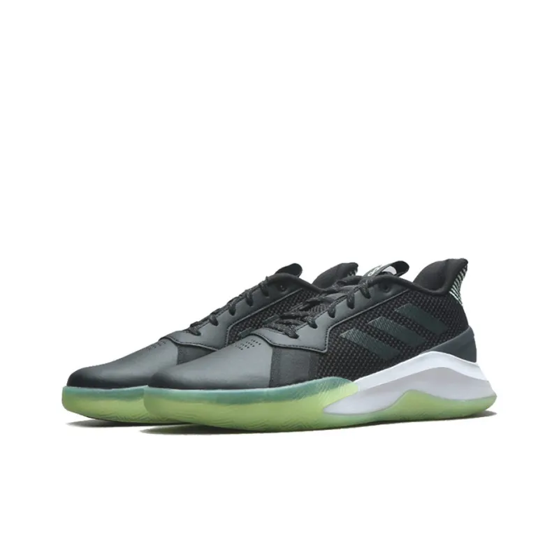 Adidas RunTheGame 'Black Glow Green'-2
