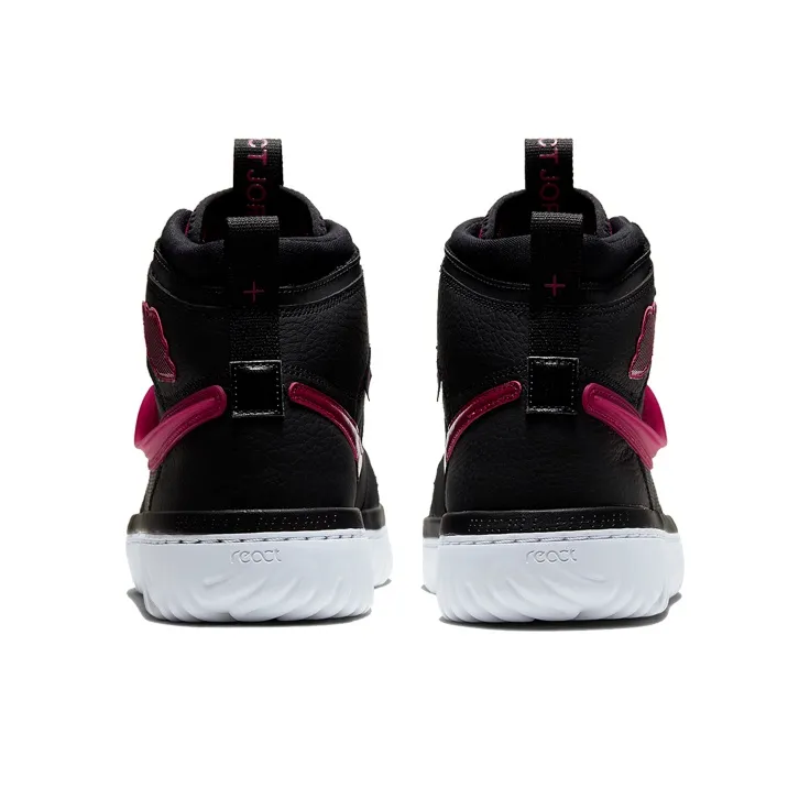 JORDAN 1 High React Black Noble Red-3