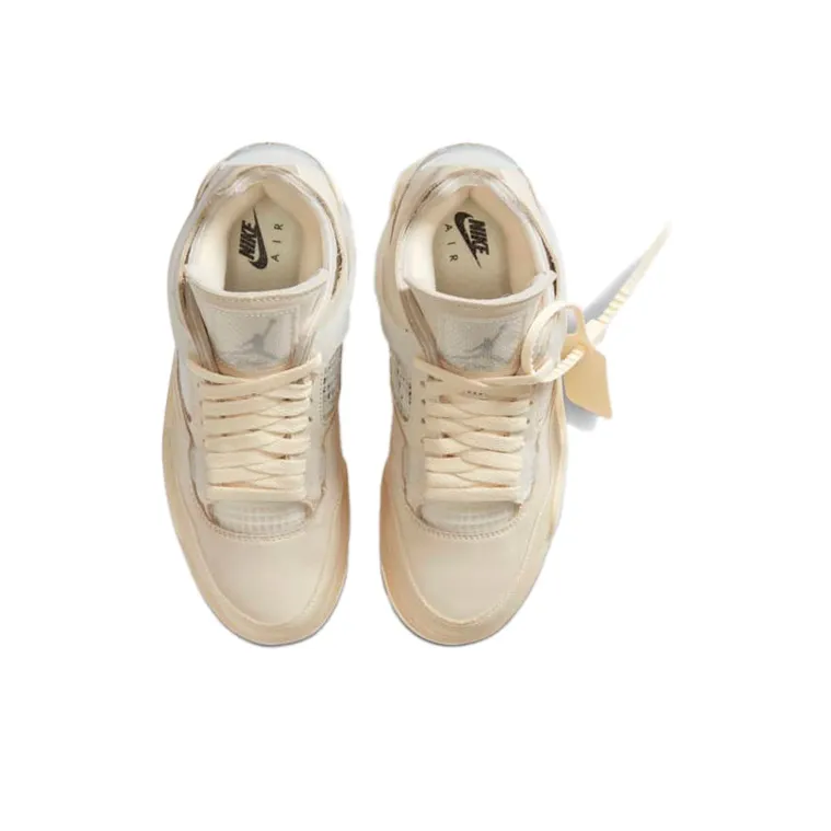 Jordan 4 Retro 'Off White Sail' Women's-3