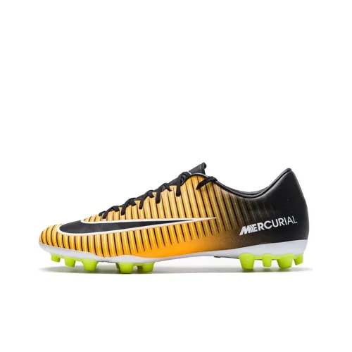 Nike Mercurial Victory Soccer Shoes Men Low-Top Black/Yellow