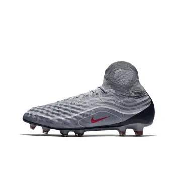 Nike Magista Obra 2 Soccer Shoes Men Mid Top Gray/Black