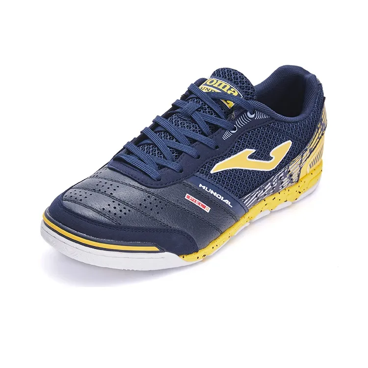 Joma Soccer Shoes Men Low Top Navy Blue-2