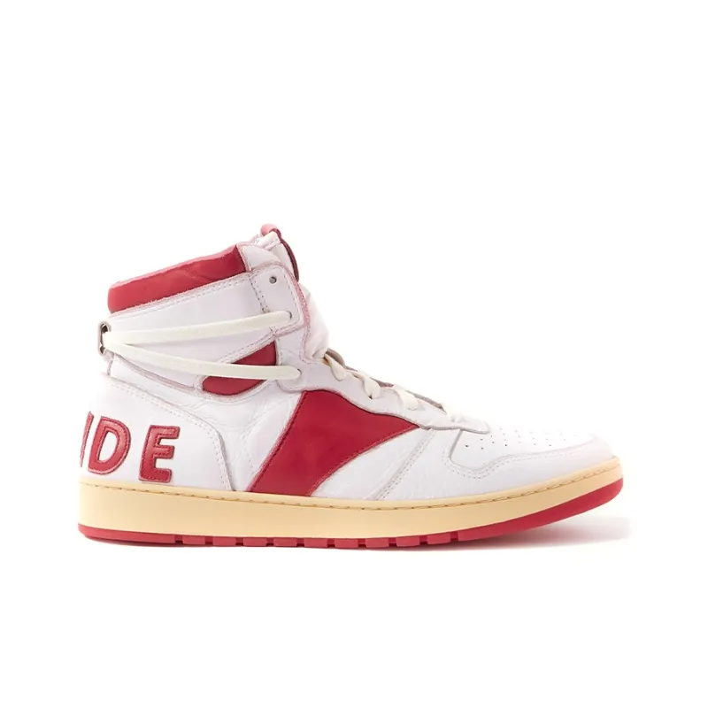 RHUDE Rhecess High 'White Red'-1