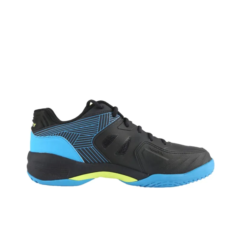 VICTOR Anti Slip And Wear Resistant Breathable Low Top Sports Badminton Shoes Unisex Black Blue-1