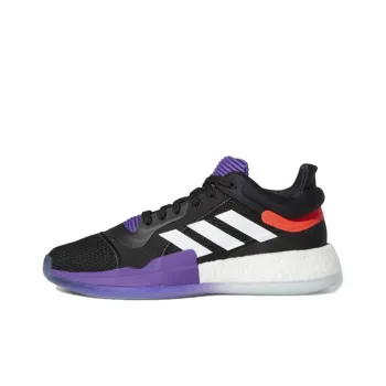 Adidas Marquee Boost Low 'Core Black/Solar Red/Active Purple' Women's