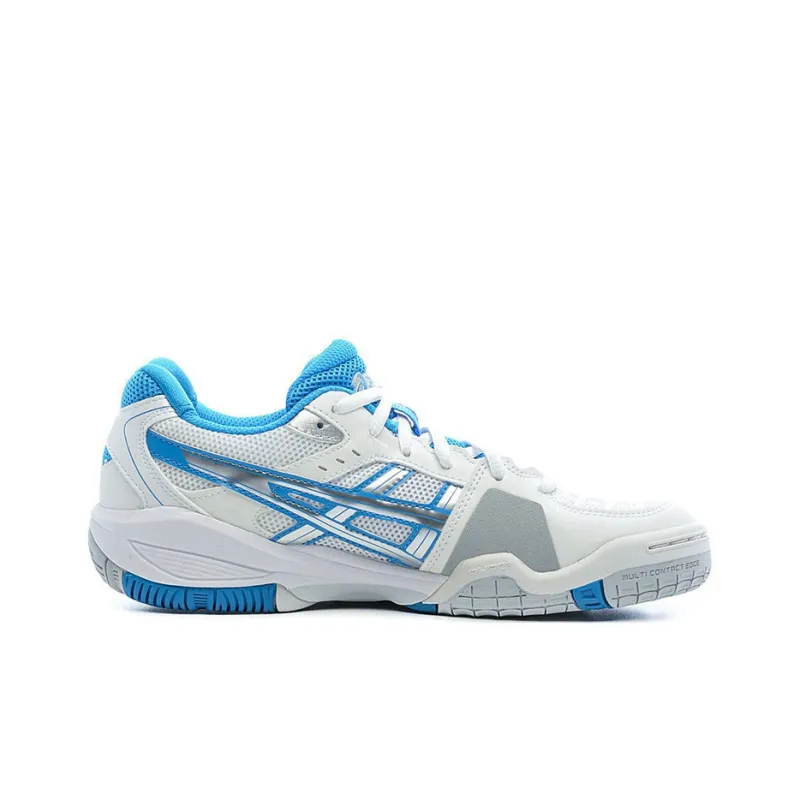 Asics Gel-Blade 4 Wear-Resistant Low-Top Badminton Shoes Women's White-1