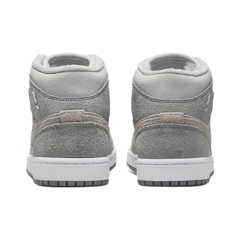 Air Jordan 1 Mid Se 'Particle Grey' Women's-4