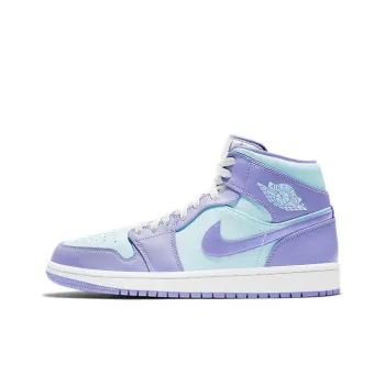 JORDAN 1 Mid Purple Aqua