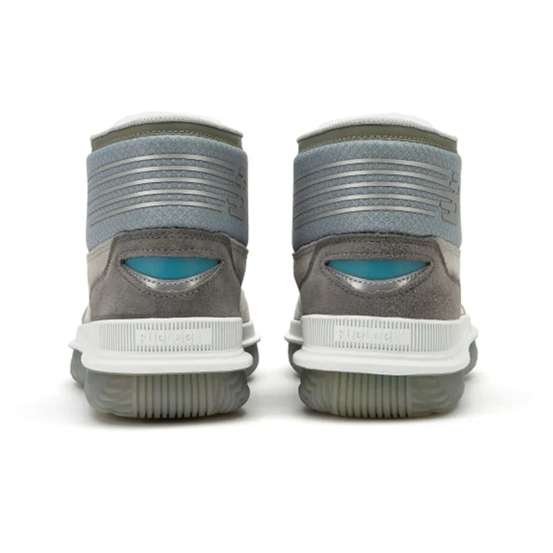 New Balance Unisex 9000 Series Grey 'Gray Green White'-3