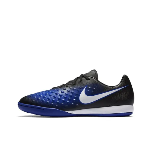 Nike MAGISTAX ONDA II Soccer Shoes Men Low-Top Black/Blue