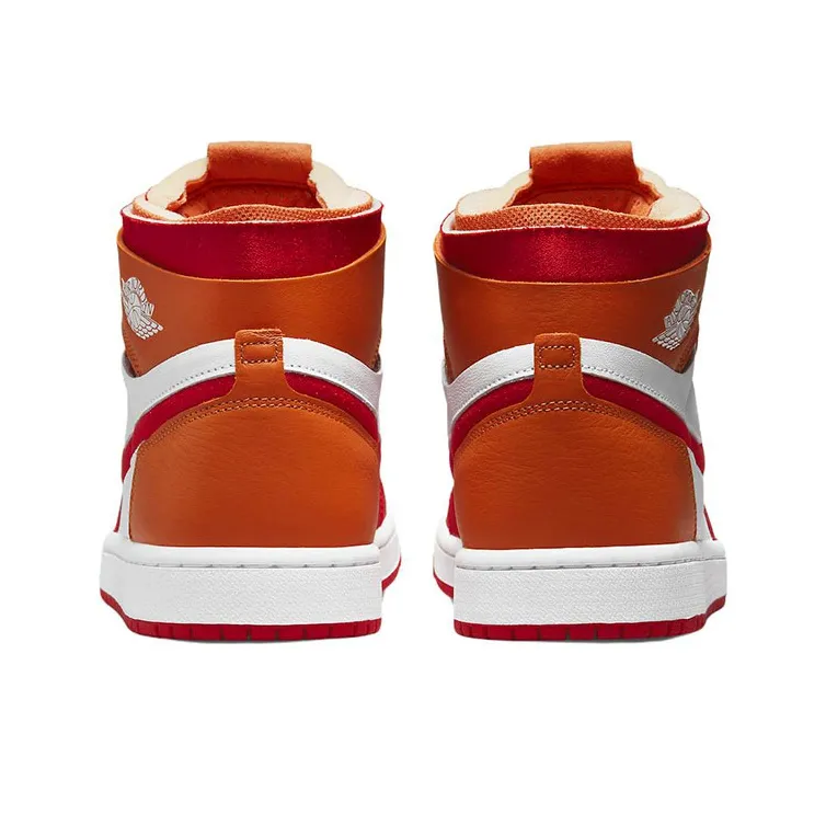 Jordan 1 High Zoom Air Cmft Fire Red Hot Curry Women's-4