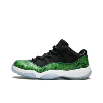 JORDAN 11 Retro Low Green Snakeskin